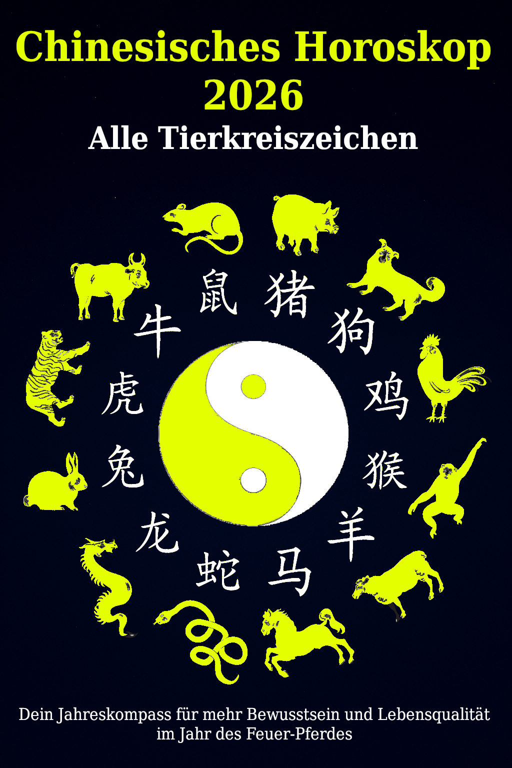 Chinesisches Horoskop 2026 – Frontcover