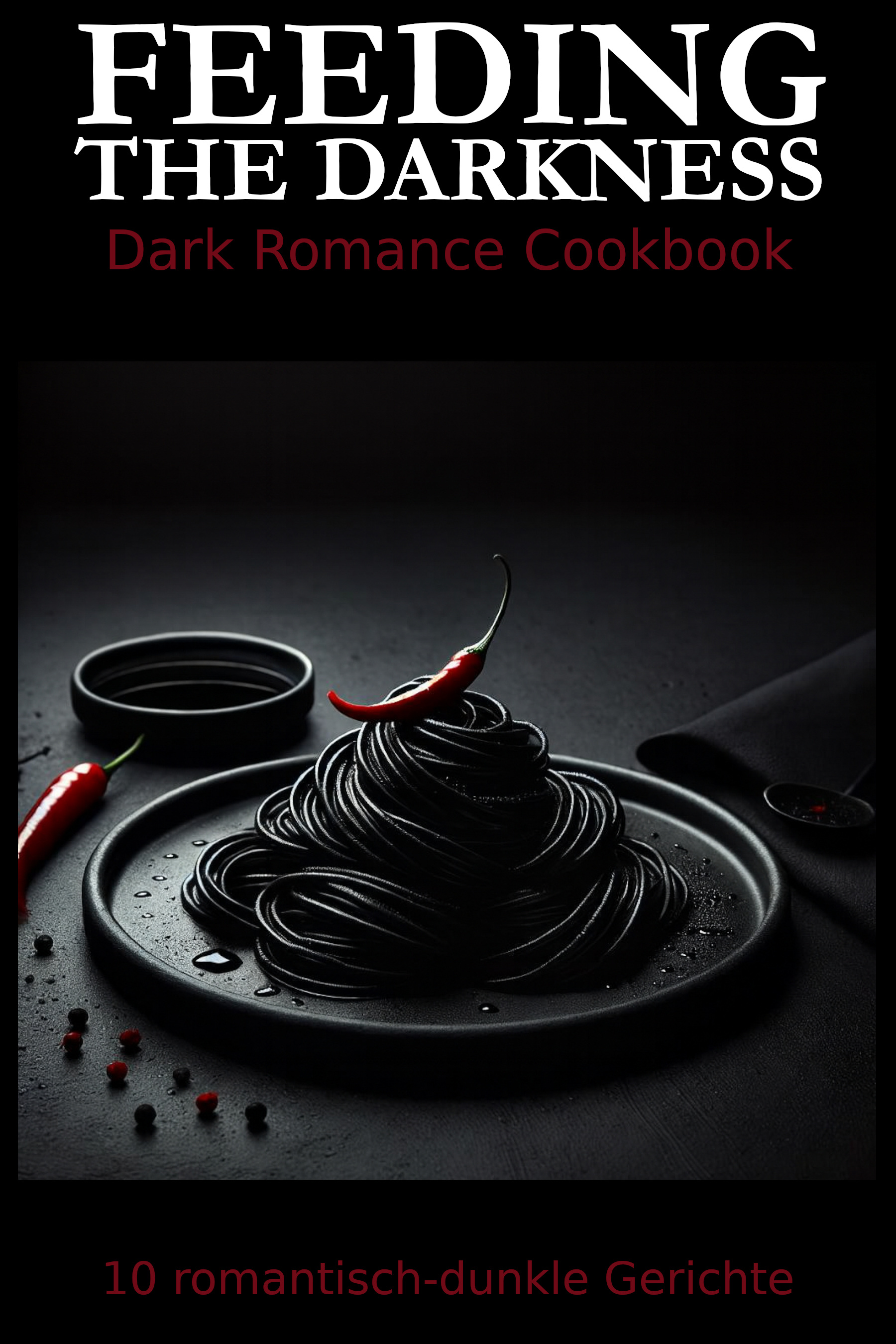 Feeding the Darkness Dark Romance Cookbook – Frontcover
