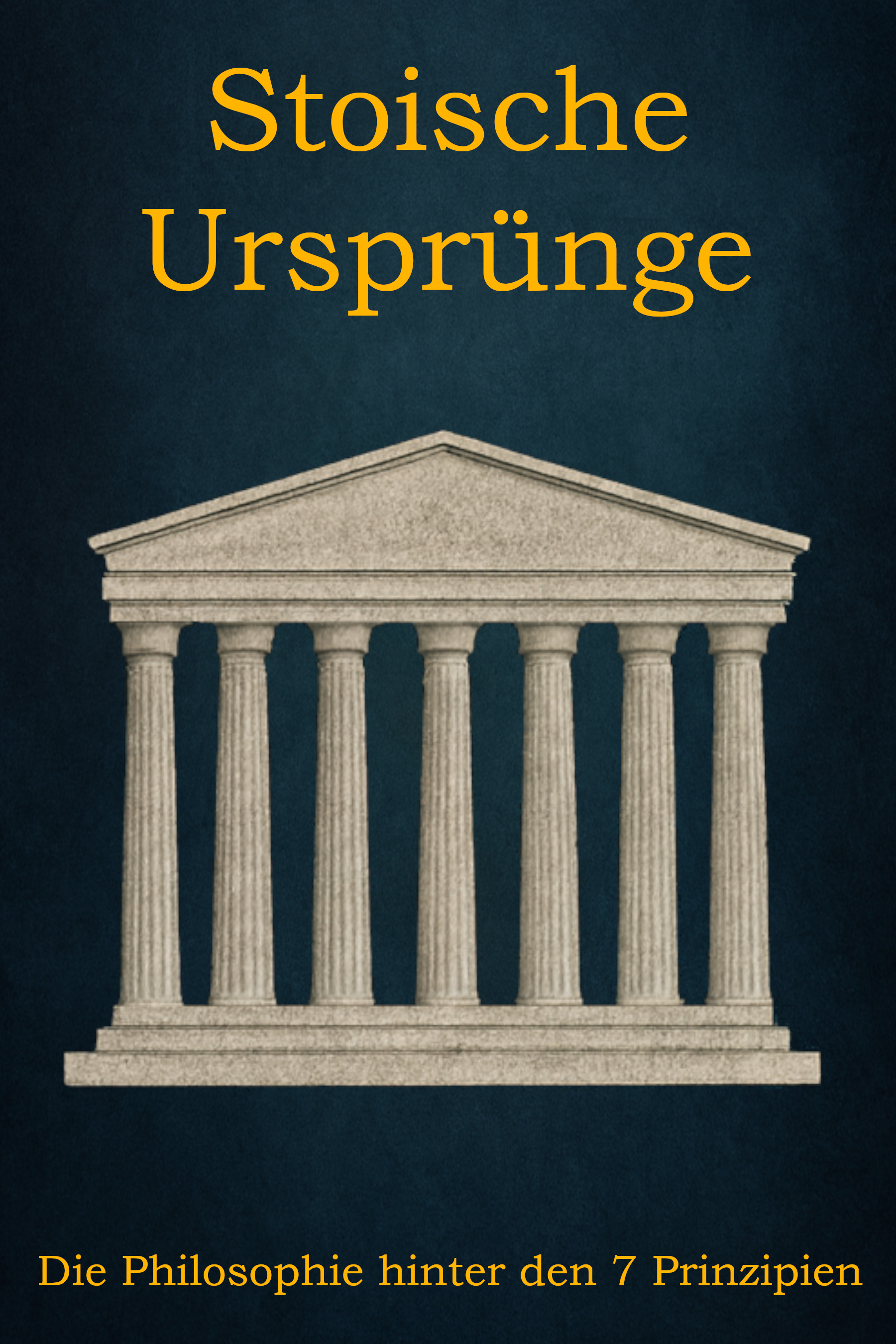 Stoische Ursprünge – Frontcover